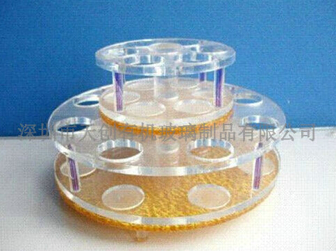 【有機(jī)玻璃化妝品展示架】合理的燈光使它更亮眼！