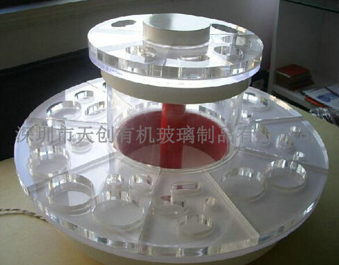 【有機(jī)玻璃旋轉(zhuǎn)展示架】給你的視覺(jué)沖擊！