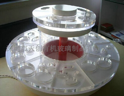 360度展示空間，的展示★有機(jī)玻璃旋轉(zhuǎn)展示架！