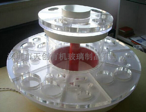 【有機(jī)玻璃旋轉(zhuǎn)展示架】360度無差別秀！